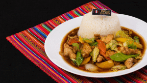 Pollo con verduras